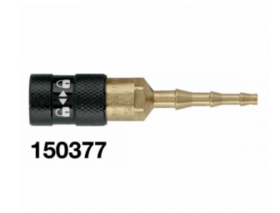 Neutral gas female quick connector